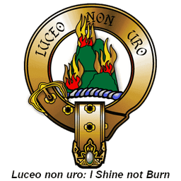 Écusson du clan McKenzie / MacKenzie — Luceo non uro